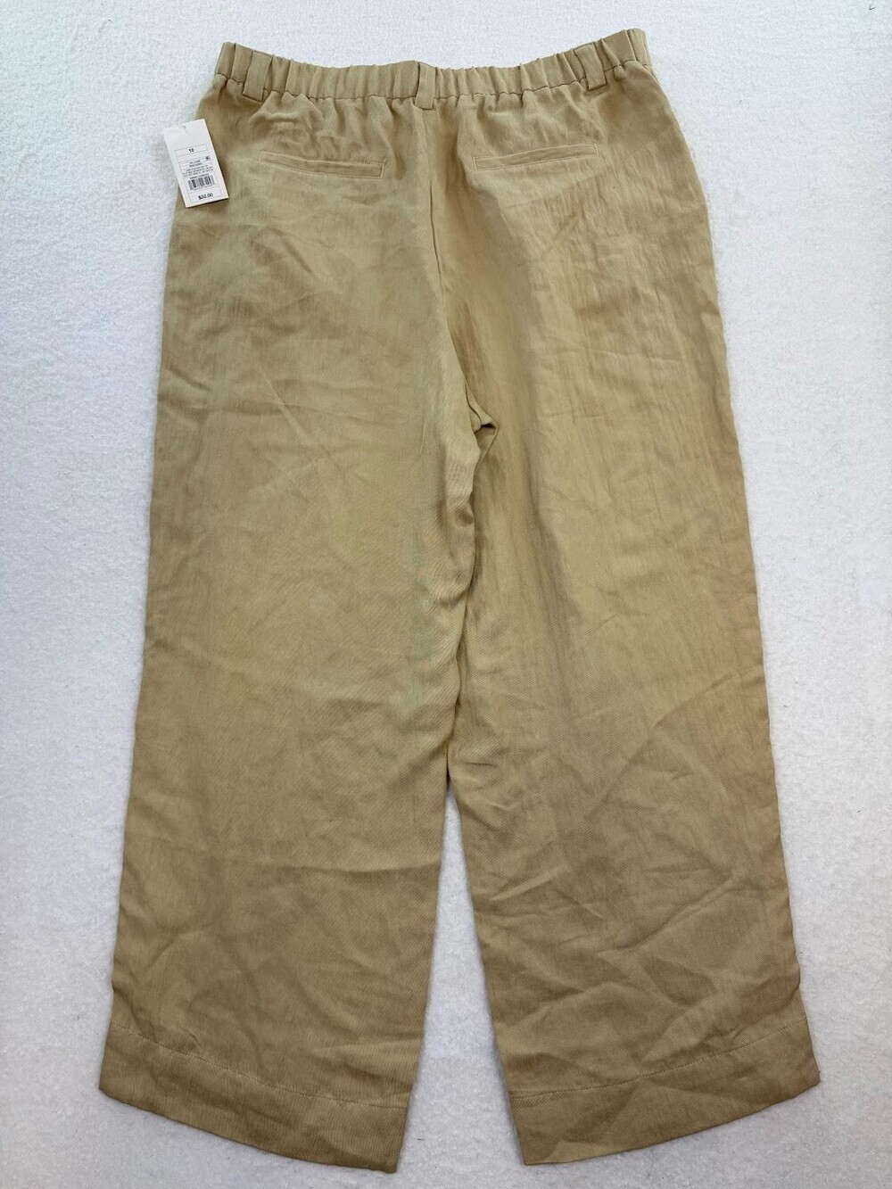 NWT A New Day Women's Beige High-Rise Straight Trousers Size 16 - Picture 4 of 11